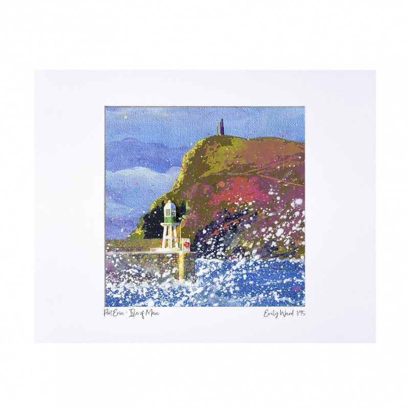 Port Erin Limited Edition Print with Mount